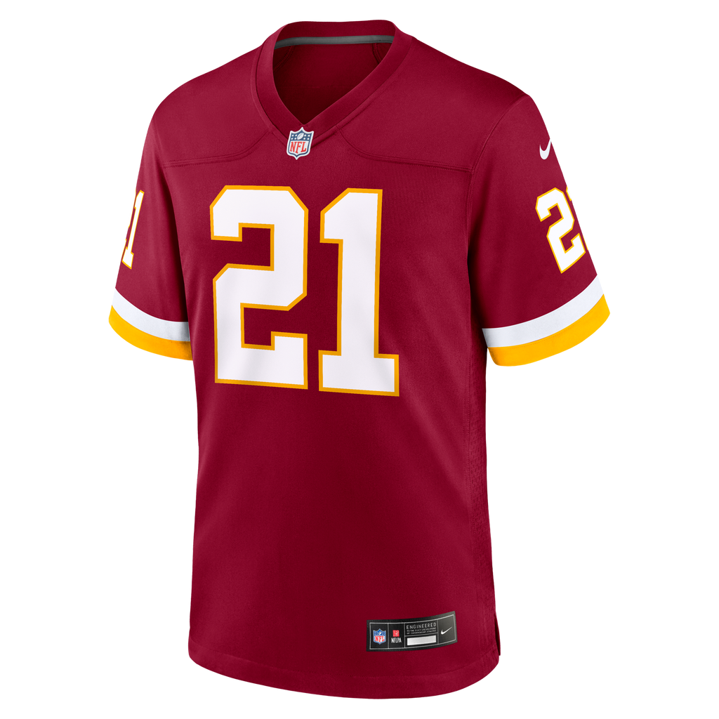 Washington Commanders Sean Taylor Burgundy Retired Player Game Football Jersey