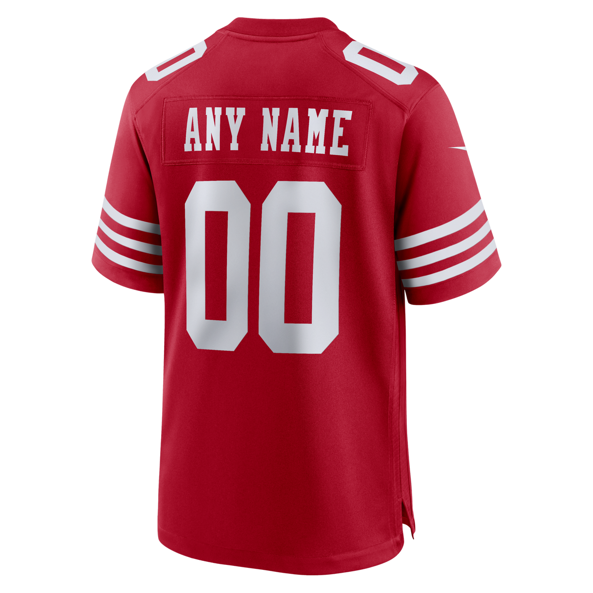 San Francisco 49ers Scarlet Custom Football Jersey