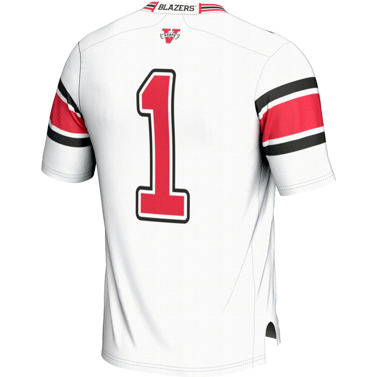 #1 Valdosta State Blazers Endzone Football Jersey - White
