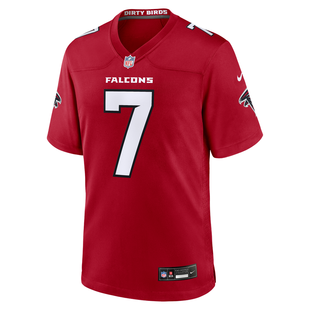 Atlanta Falcons Bijan Robinson Red Game Football Jersey