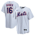 New York Mets Dwight Gooden White Home Replica Player Baseball Jersey