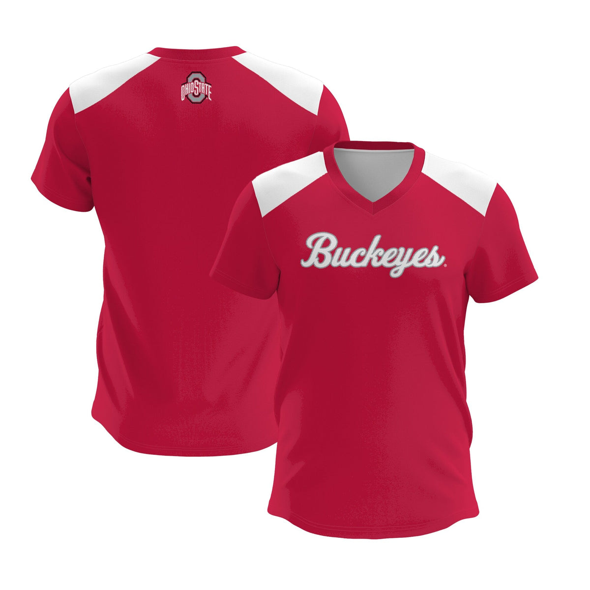 Ohio State Buckeyes Lightweight Lacrosse Jersey - Scarlet