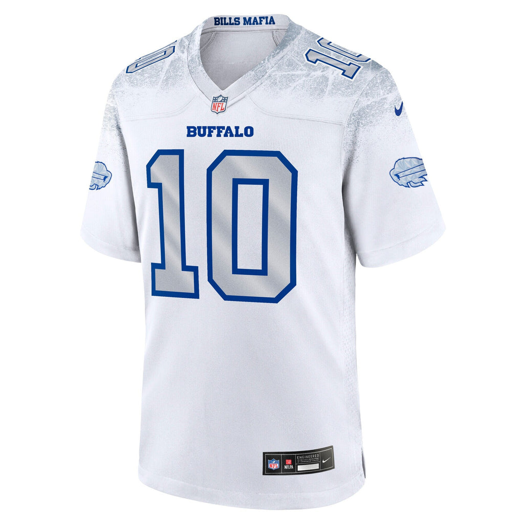 Buffalo Bills Khalil Shakir White 2025 Rivalries Collection Game Football Jersey