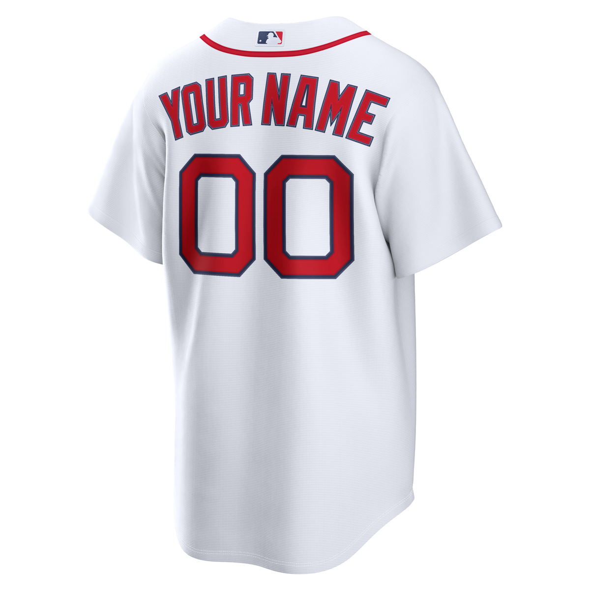 Boston Red Sox White Home Replica Custom Baseball Jersey