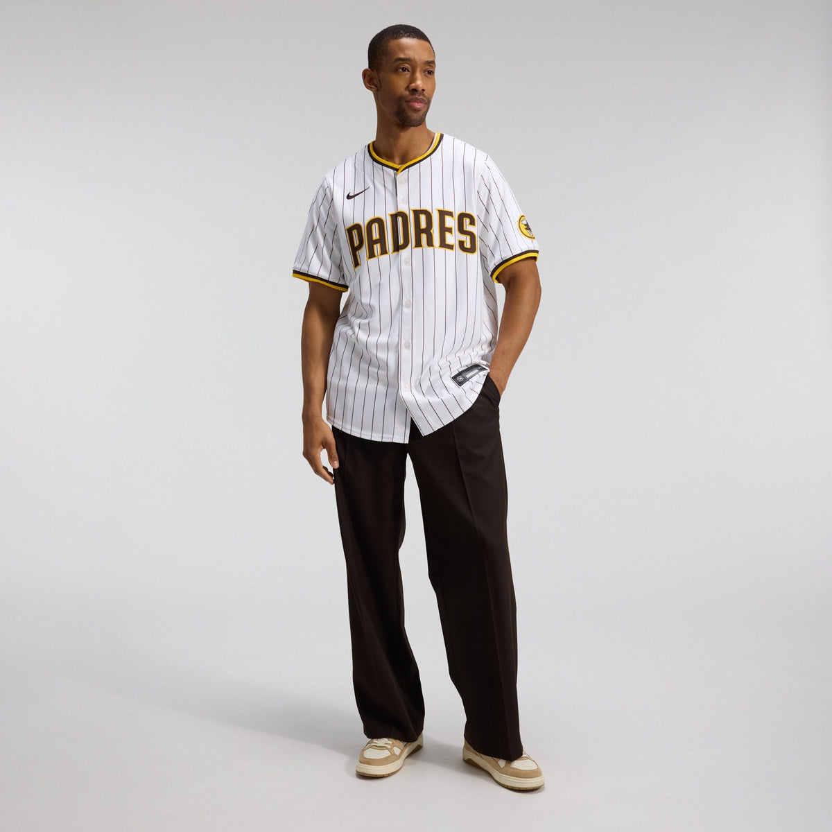 San Diego Padres Fernando Tatis Jr. White Home Limited Player Baseball Jersey