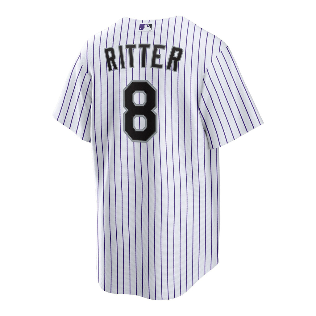 Colorado Rockies Ryan Ritter White Home Replica Baseball Jersey