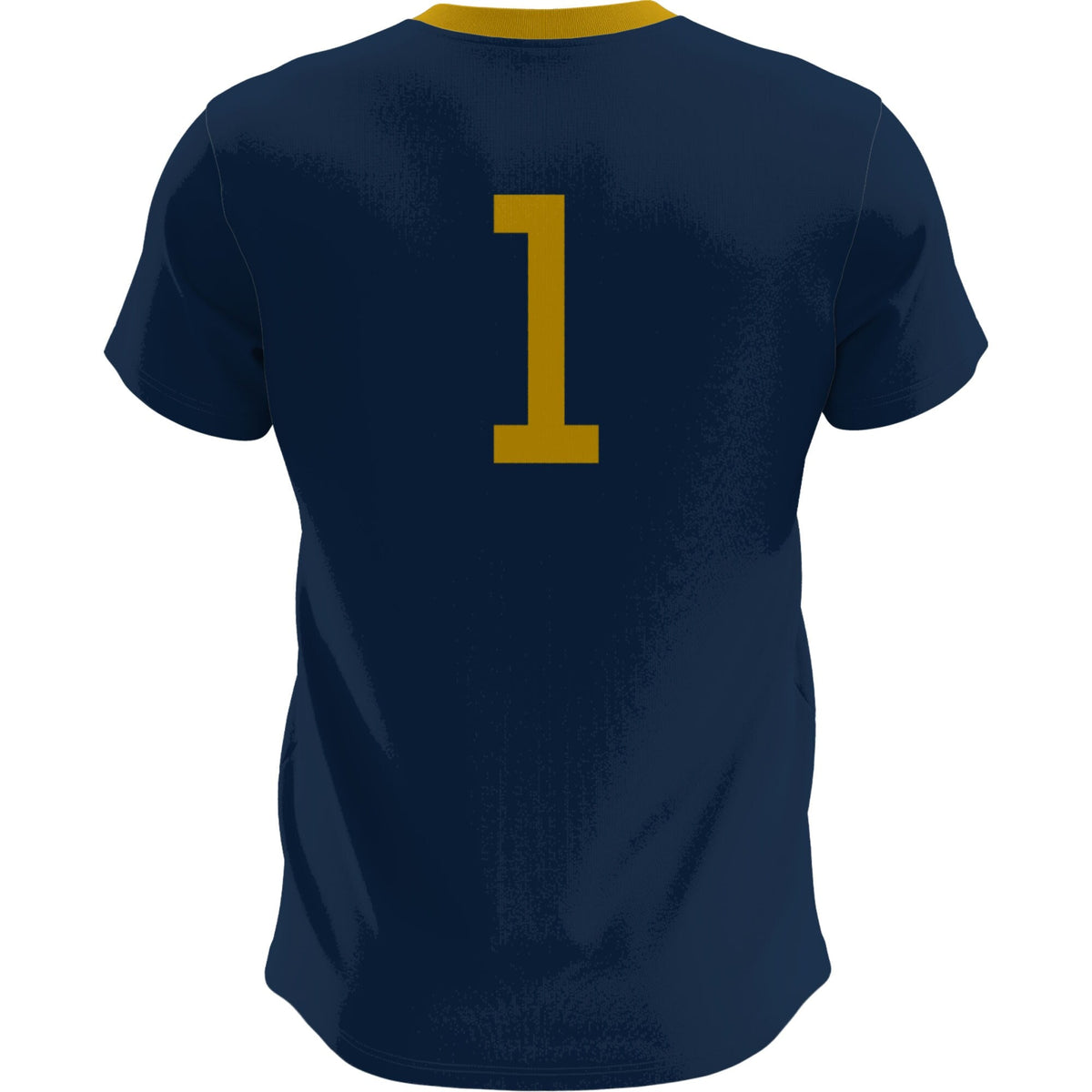 Navy Notre Dame Fighting Irish Lightweight Soccer Fashion Jersey