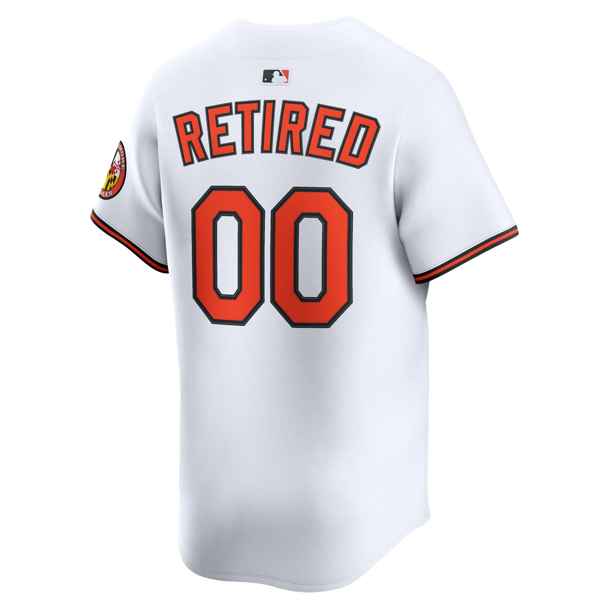 Baltimore Orioles White Home Limited Pick-A-Player Retired Roster Baseball Jersey