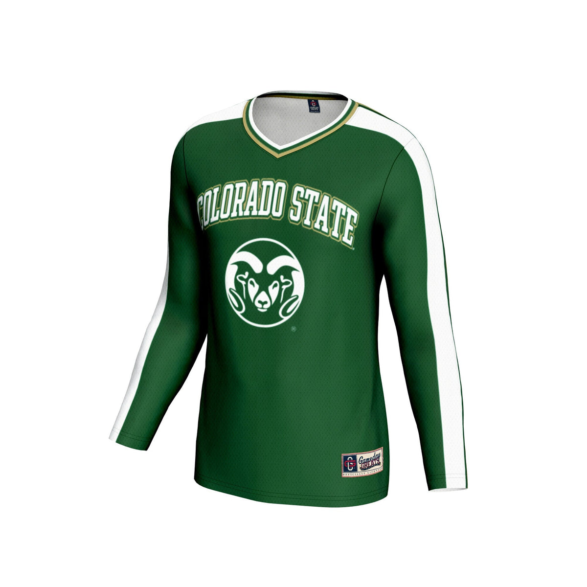 Colorado State Rams #1 Lightweight Volleyball Fashion Jersey - Green
