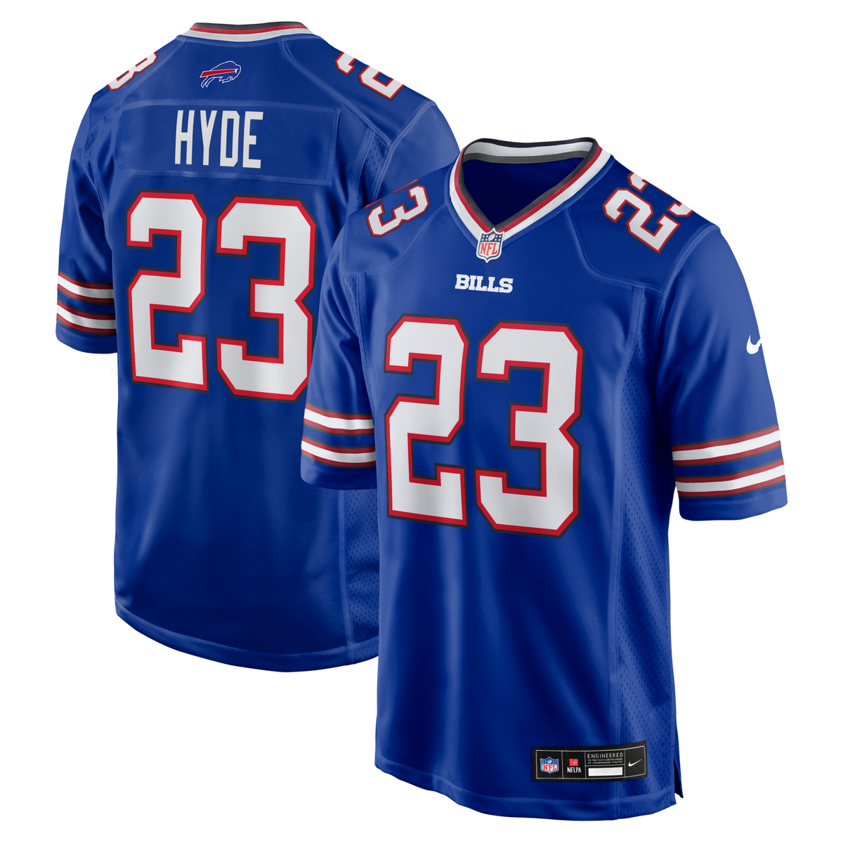Buffalo Bills Micah Hyde Royal Game Player Football Jersey