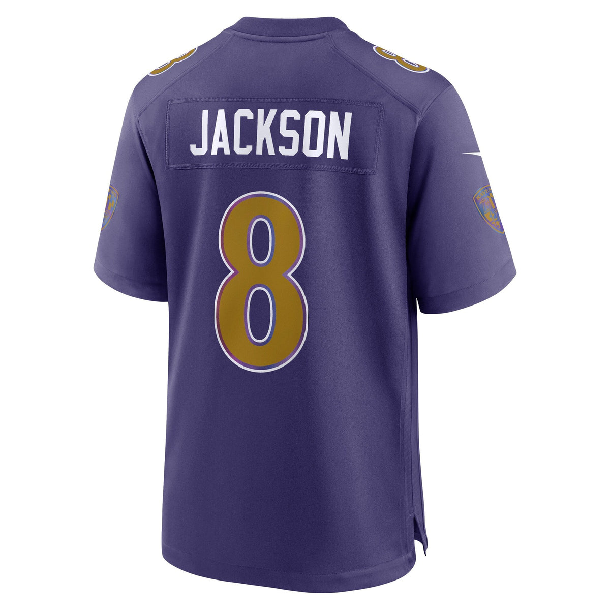 Baltimore Ravens Lamar Jackson Purple Alternate Game Football Jersey