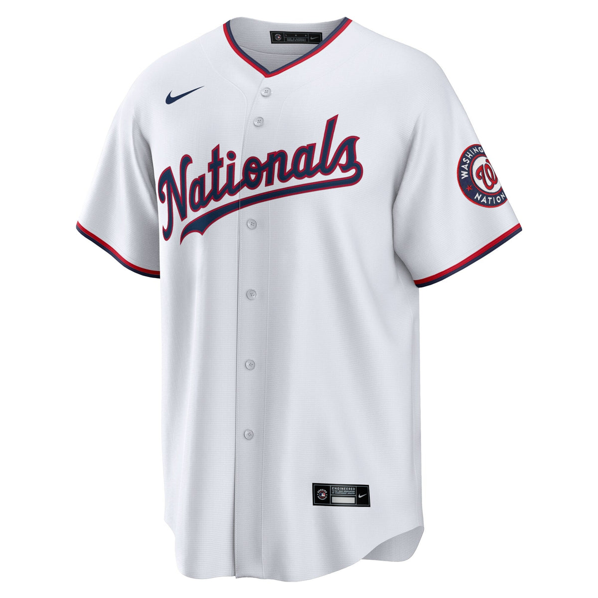 Washington Nationals Stephen Strasburg White Home Replica Baseball Jersey