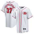 Cincinnati Reds Tyler Stephenson White Home Replica Baseball Jersey