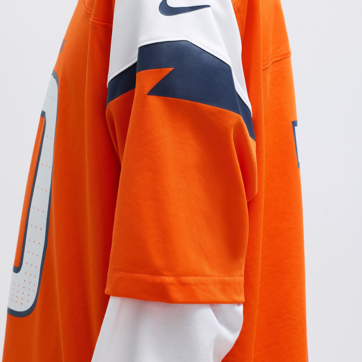 Denver Broncos Bo Nix Orange Player Game Football Jersey
