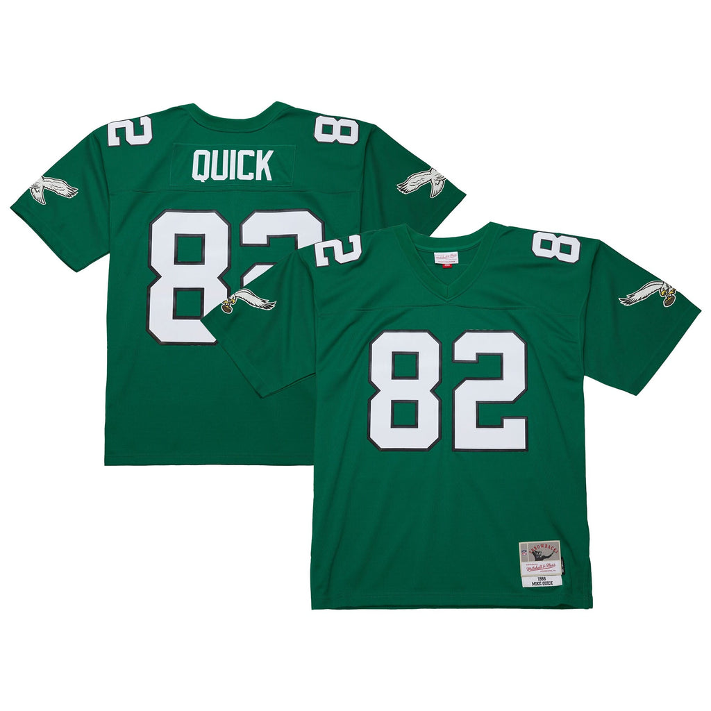 Philadelphia Eagles Mike Quick Kelly Green Legacy Replica Football Jersey