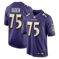 Baltimore Ravens Jonathan Ogden Purple Game Retired Player Football Jersey