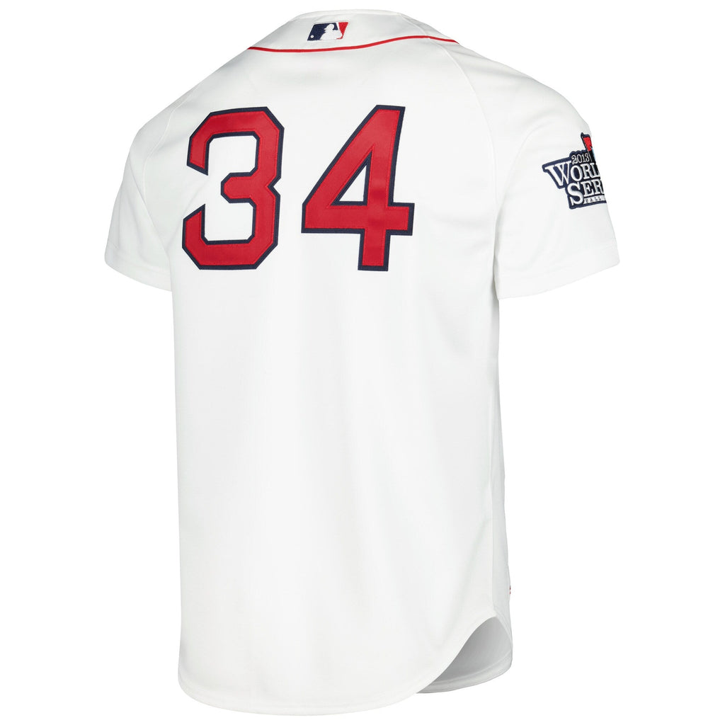 Boston Red Sox David Ortiz White Cooperstown Collection Baseball Jersey