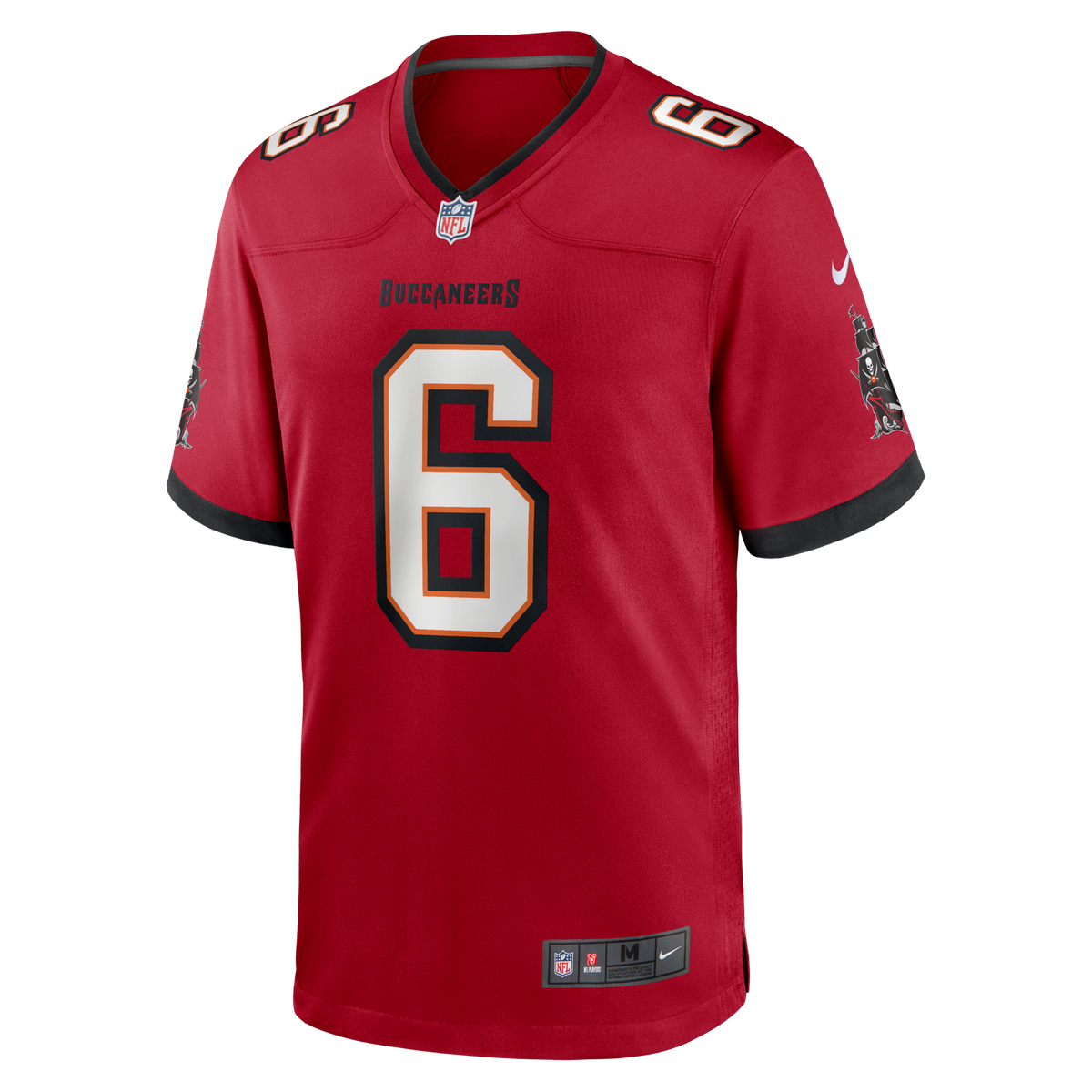 Tampa Bay Buccaneers Baker Mayfield Red Team Game Football Jersey