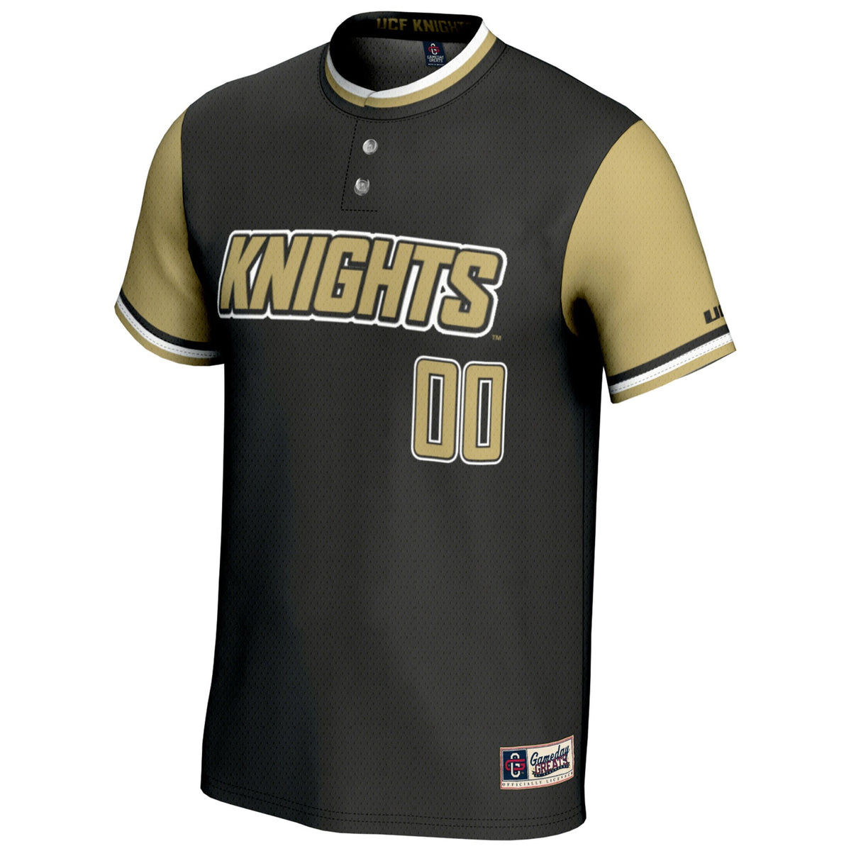 UCF Knights NIL Pick-A-Player Lightweight Softball Jersey - Black