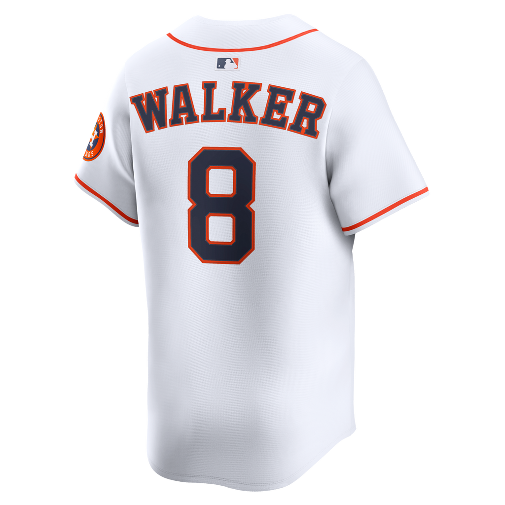 Houston Astros Christian Walker White Home Limited Player Baseball Jersey