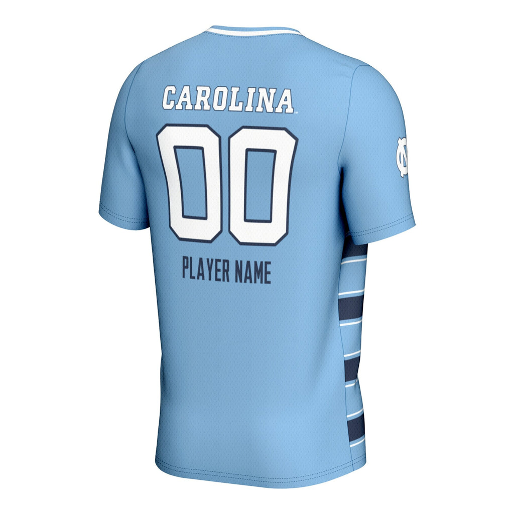 North Carolina Tar Heels NIL Pick-A-Player Lightweight Soccer Jersey - Carolina Blue