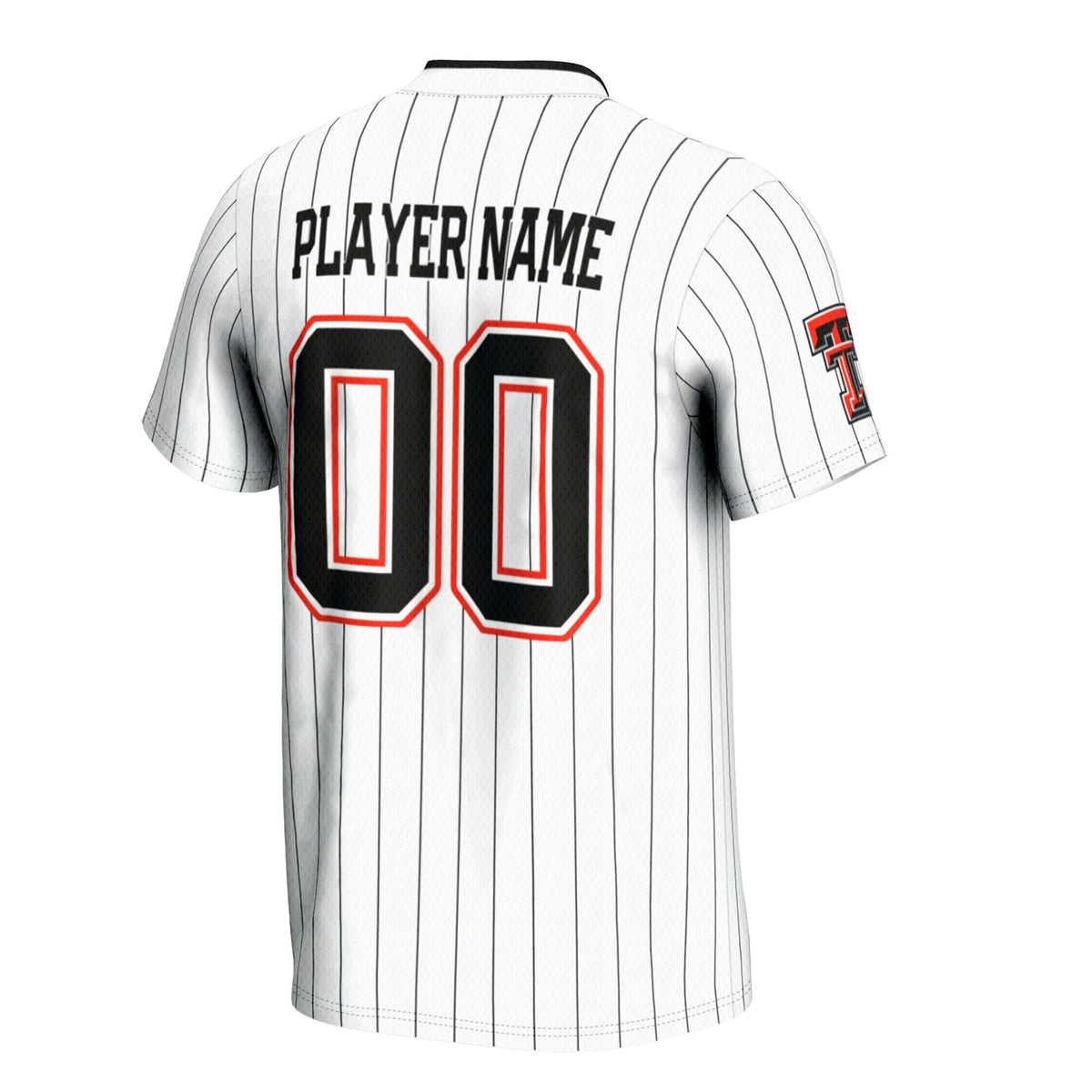 Texas Tech Red Raiders NIL Pick-A-Player Lightweight Softball Jersey - White