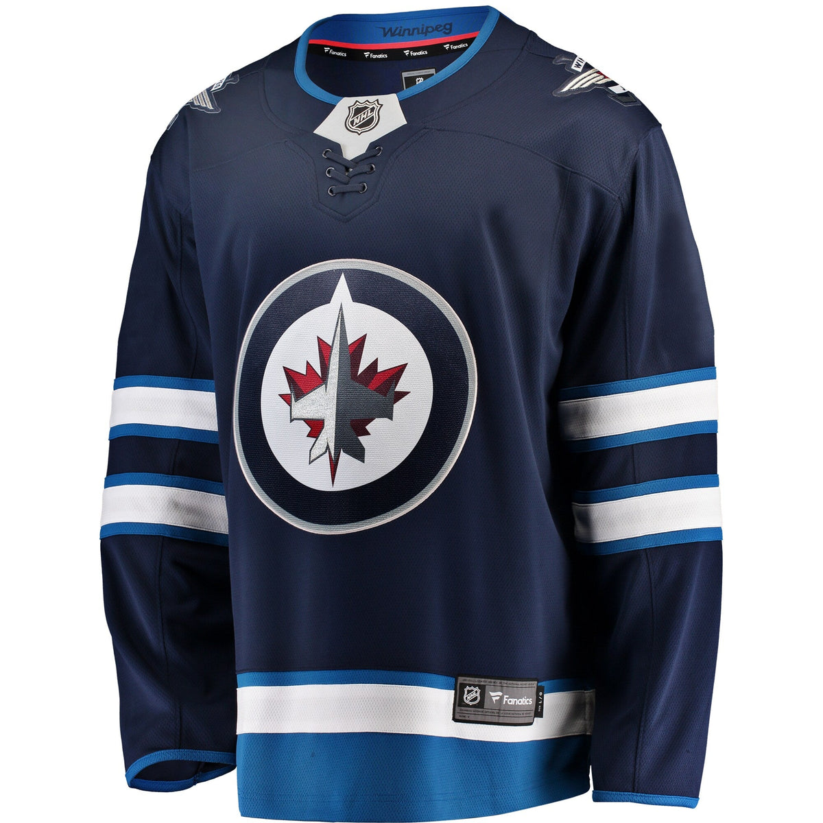 Winnipeg Jets Blue Breakaway Home Hockey Jersey