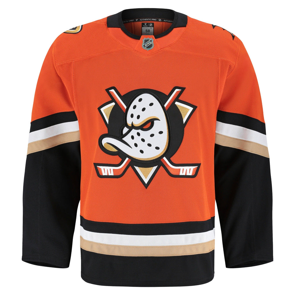 Anaheim Ducks Orange Home Pro Jersey