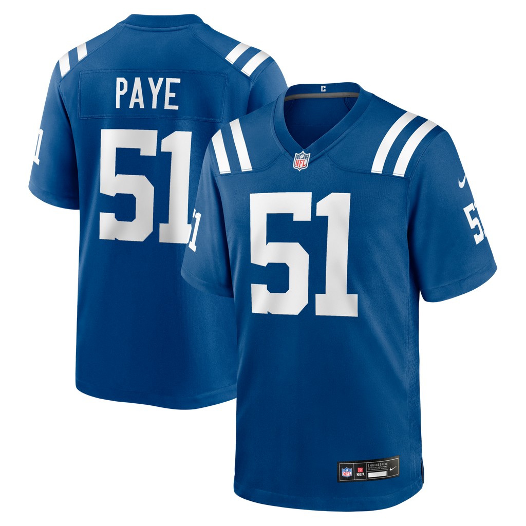 Indianapolis Colts Royal Game Football Jersey