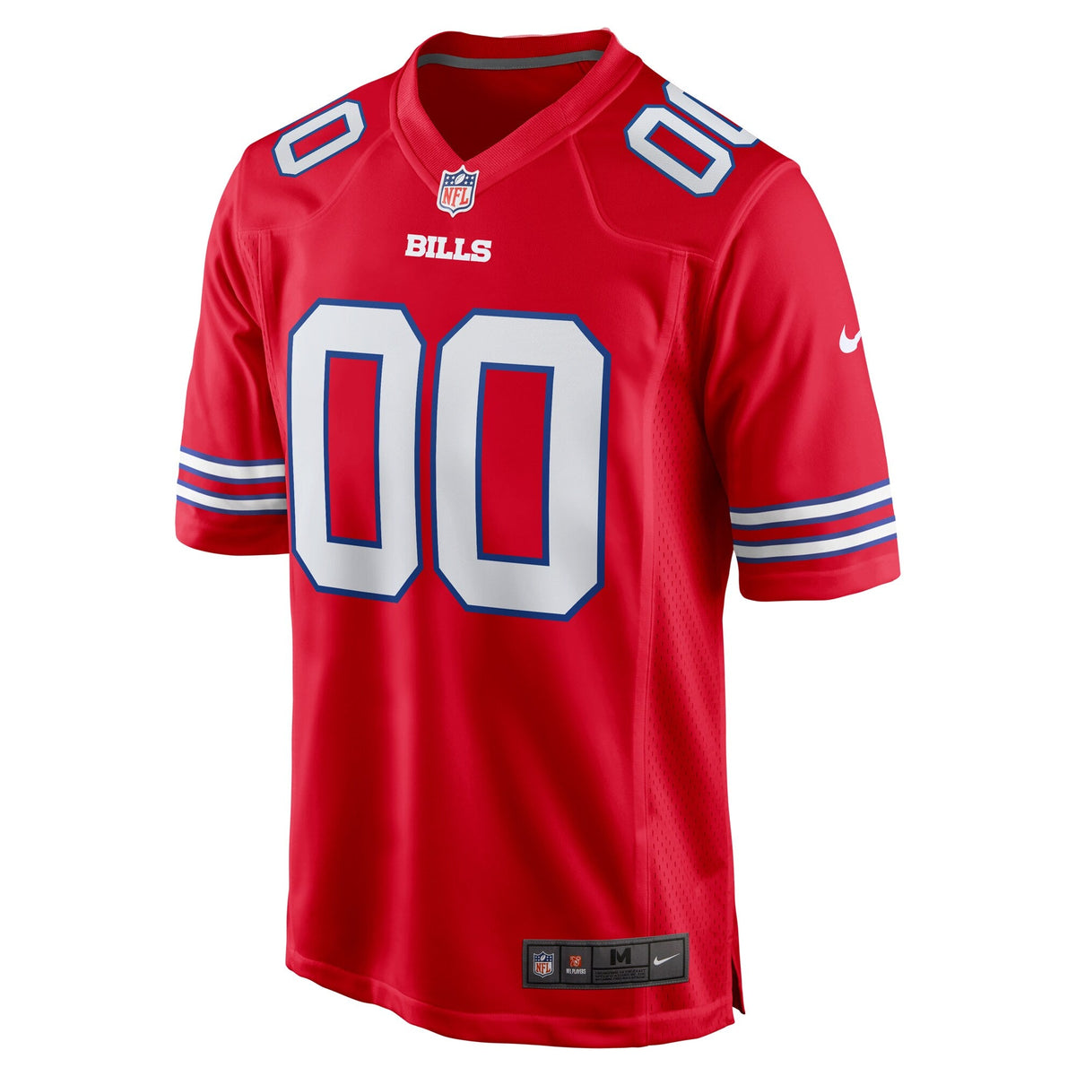 Buffalo Bills Red Alternate Custom Game Football Jersey