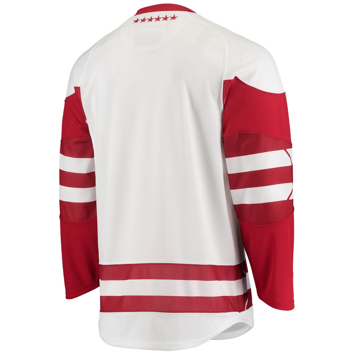 White Wisconsin Badgers UA Replica Hockey Jersey