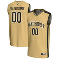 Vanderbilt Commodores NIL Pick-A-Player Lightweight Basketball Fashion Jersey - Gold