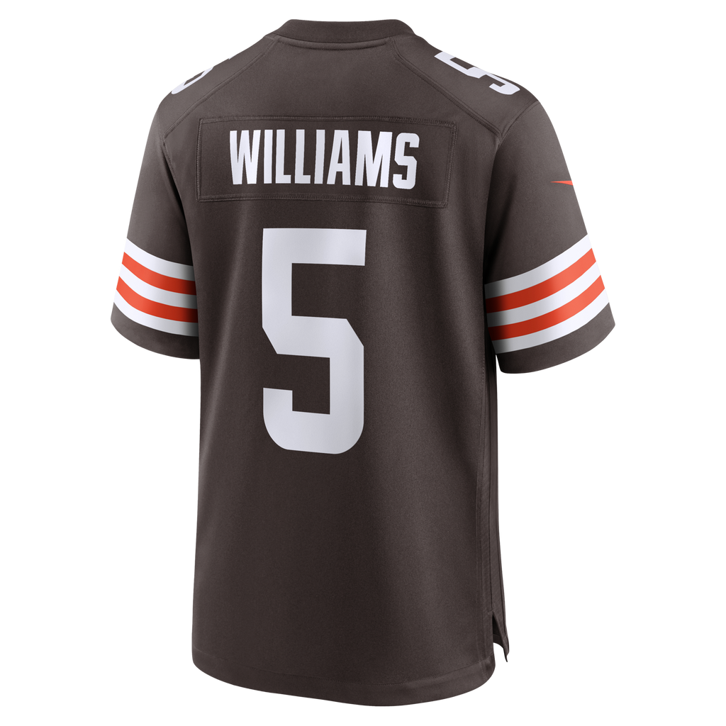 Cleveland Browns Quincy Williams Brown Team Game Football Jersey