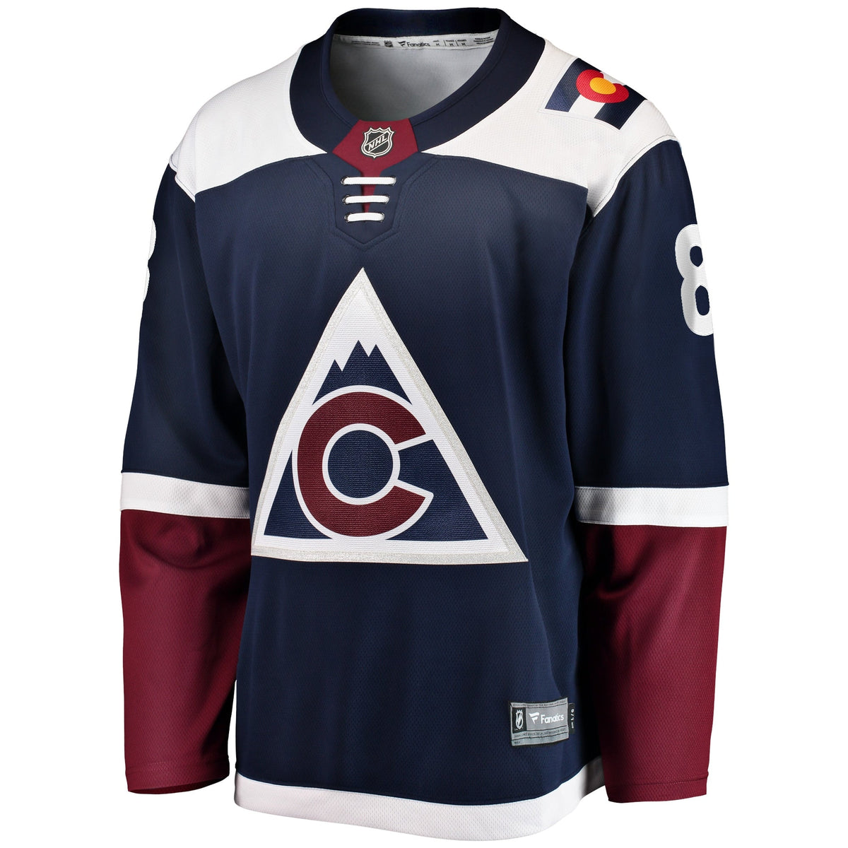 Colorado Avalanche Cale Makar Navy Breakaway Hockey Jersey