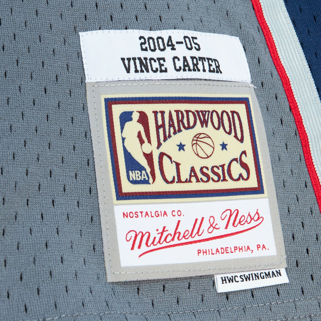 New Jersey Nets Vince Carter 2004 Alternate Jersey - Grey