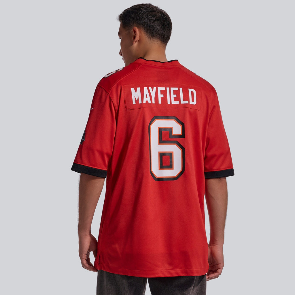 Tampa Bay Buccaneers Baker Mayfield Red Team Game Football Jersey