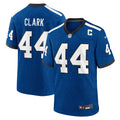 Indianapolis Colts Dallas Clark Blue Retired Player Alternate Game Football Jersey