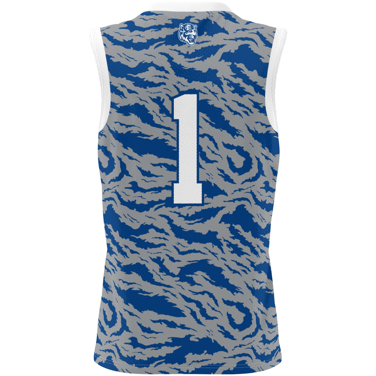 #1 Memphis Tigers Lightweight Basketball Jersey - Royal
