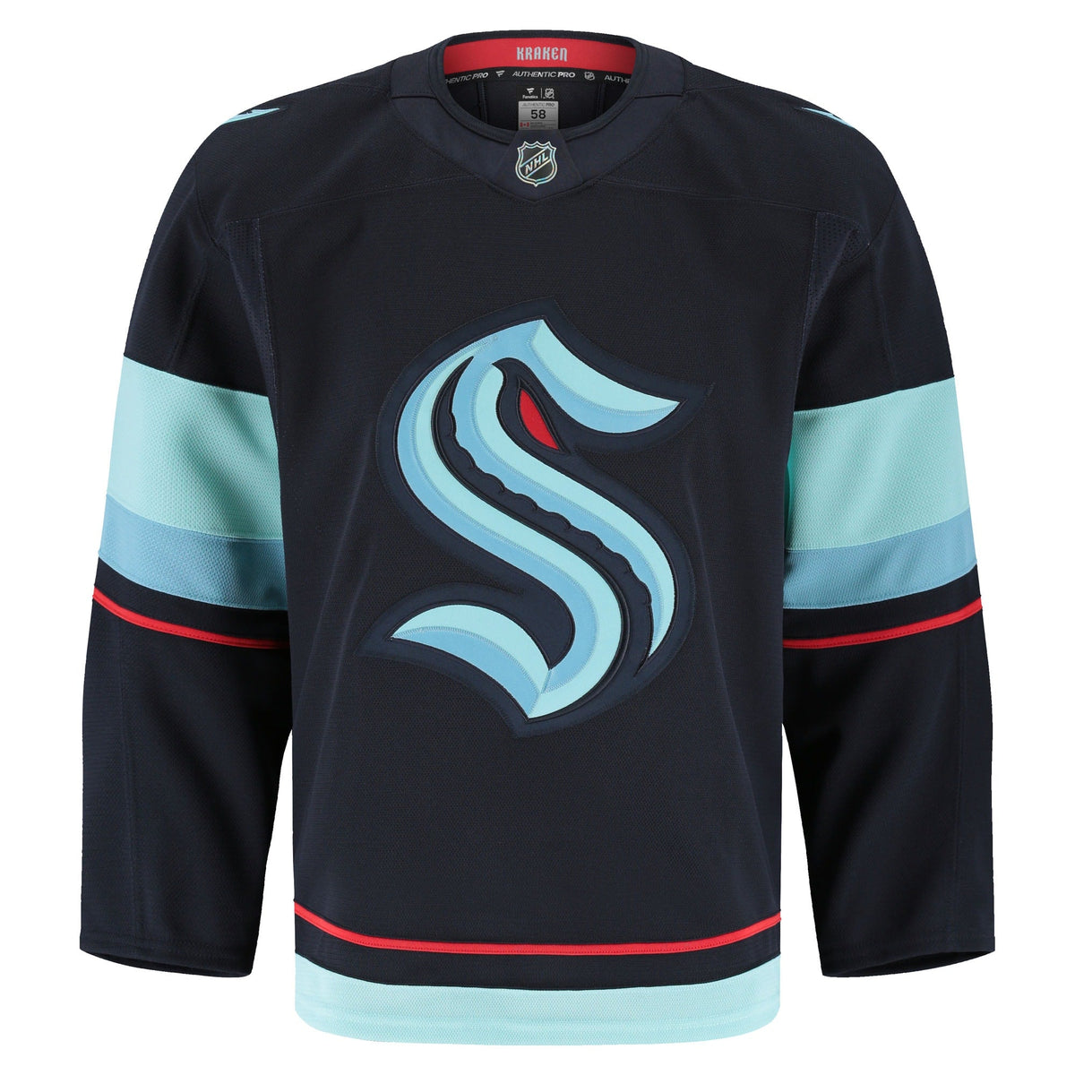 Seattle Kraken Deep Sea Blue Home Pro Jersey