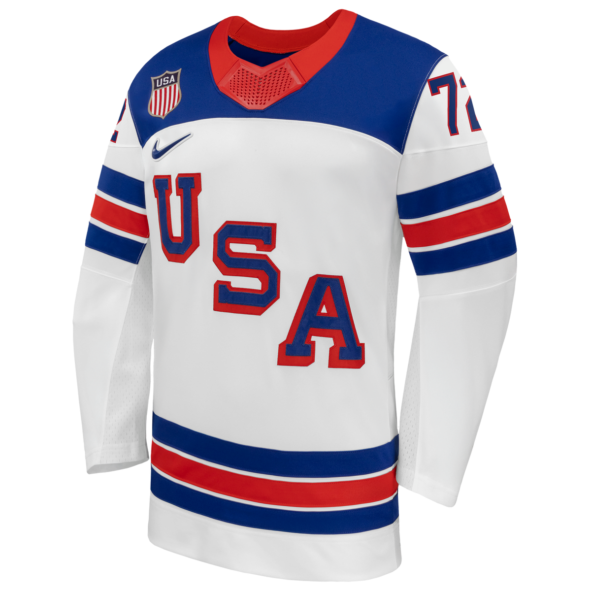 US Hockey Tage Thompson White 2026 Away Replica Jersey
