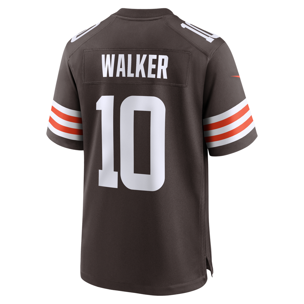 Cleveland Browns Phillip Walker Brown Team Game Football Jersey