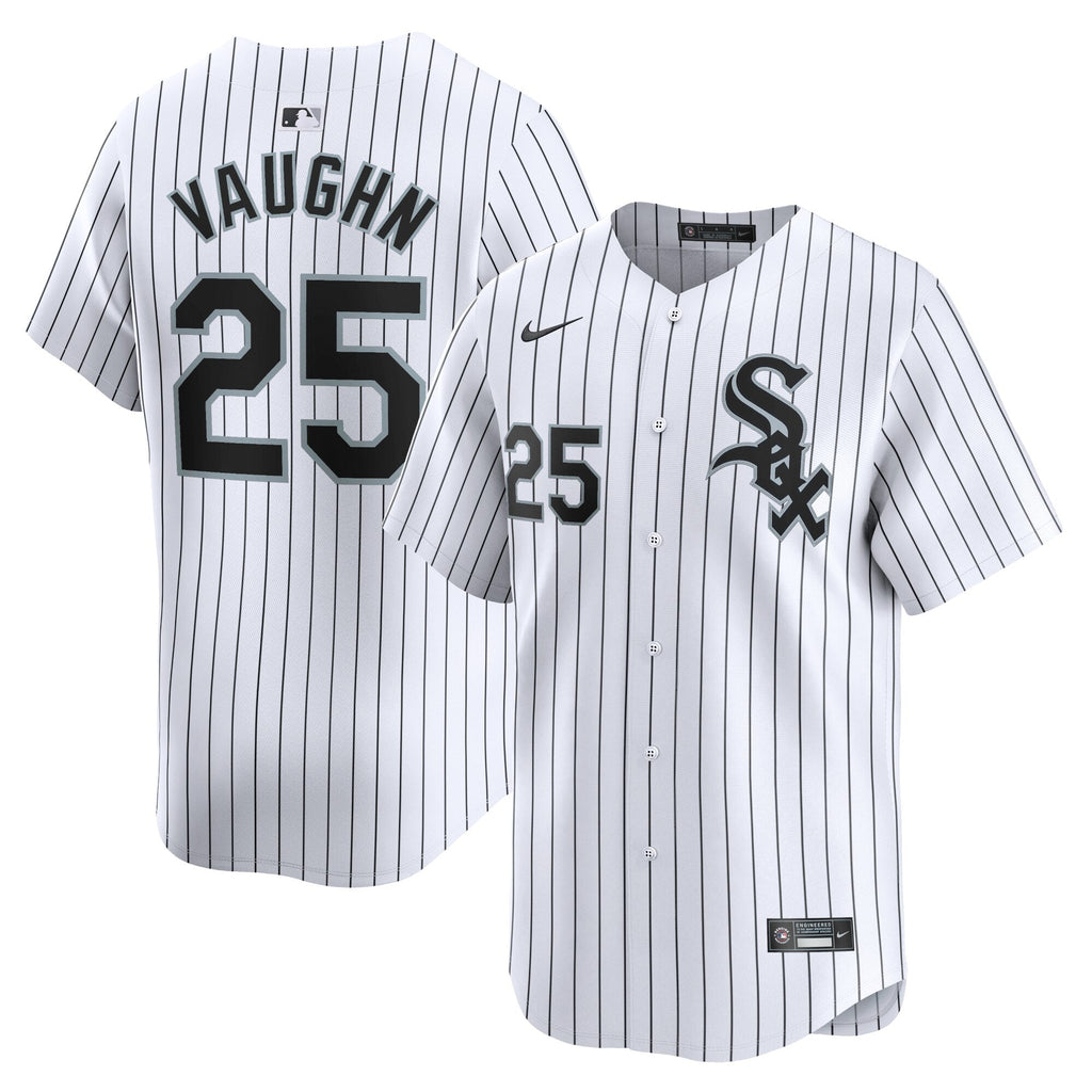 Chicago White Sox Andrew Vaughn White Home Limited Player Baseball Jersey
