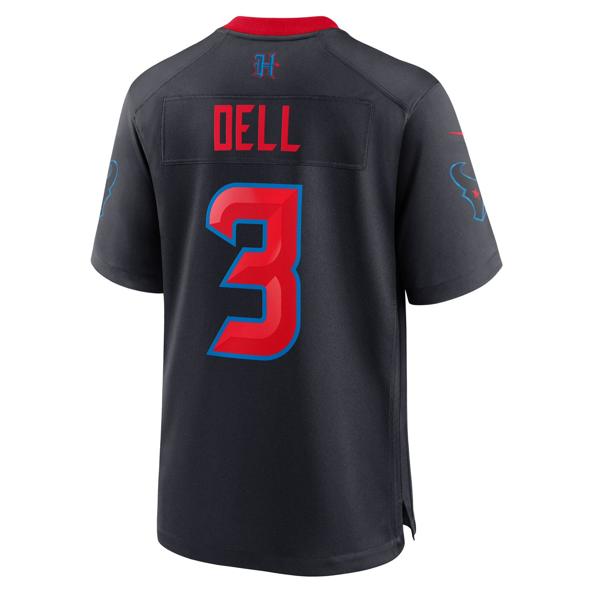 Houston Texans Tank Dell Navy 2nd Alternate Game Football Jersey