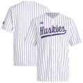 White Washington Huskies Replica Baseball Jersey