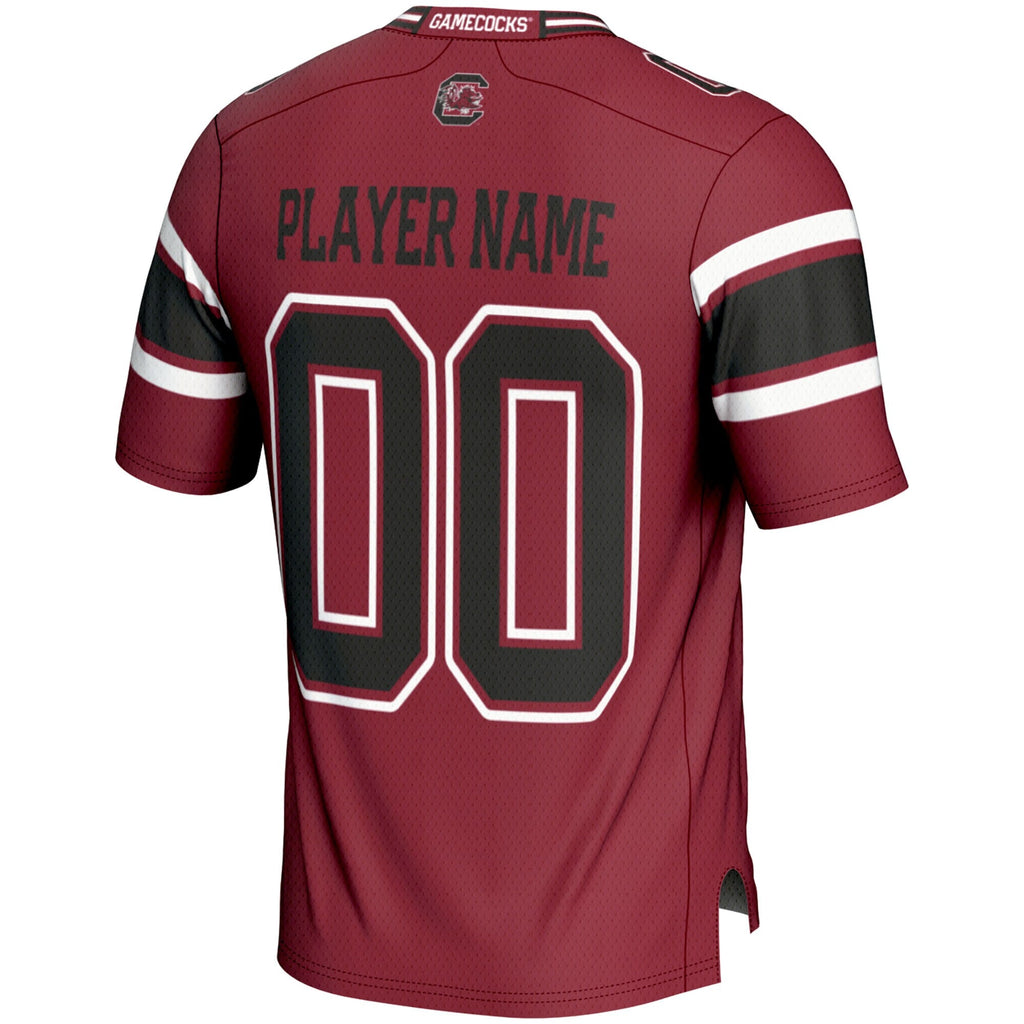 South Carolina Gamecocks NIL Pick-A-Player Football Jersey - Garnet