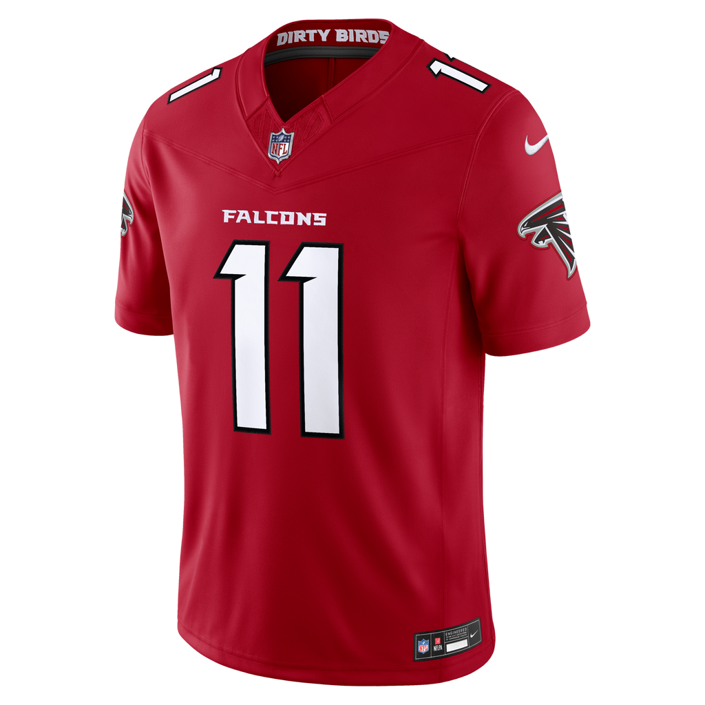 Atlanta Falcons Jalon Walker Red Team Vapor F.U.S.E. Stitched Limited Football Jersey