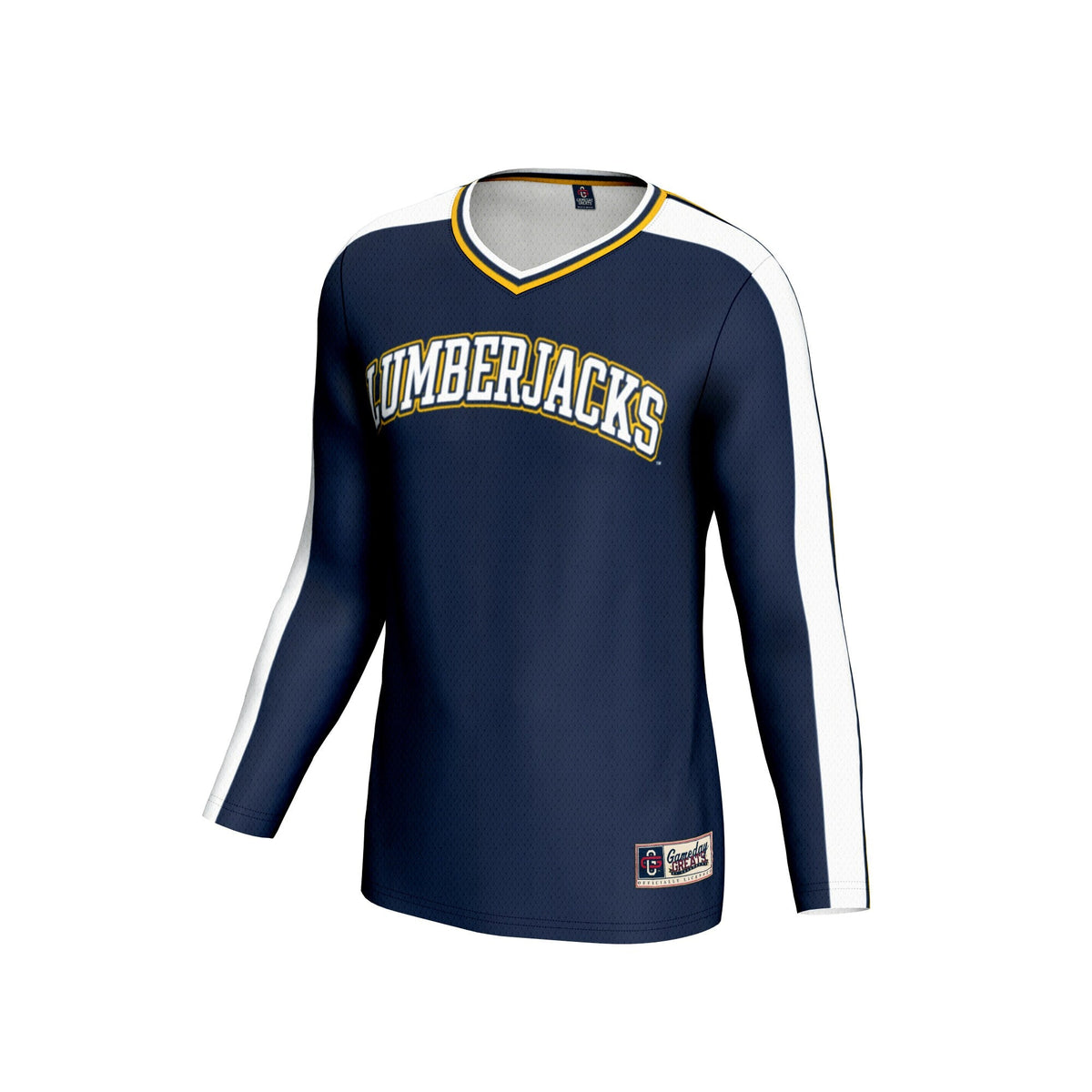 Northern Arizona Lumberjacks #1 Lightweight Volleyball Fashion Jersey - Navy
