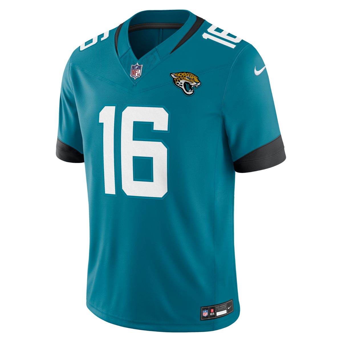 Jacksonville Jaguars Trevor Lawrence Teal Team Vapor F.U.S.E. Stitched Limited Football Jersey