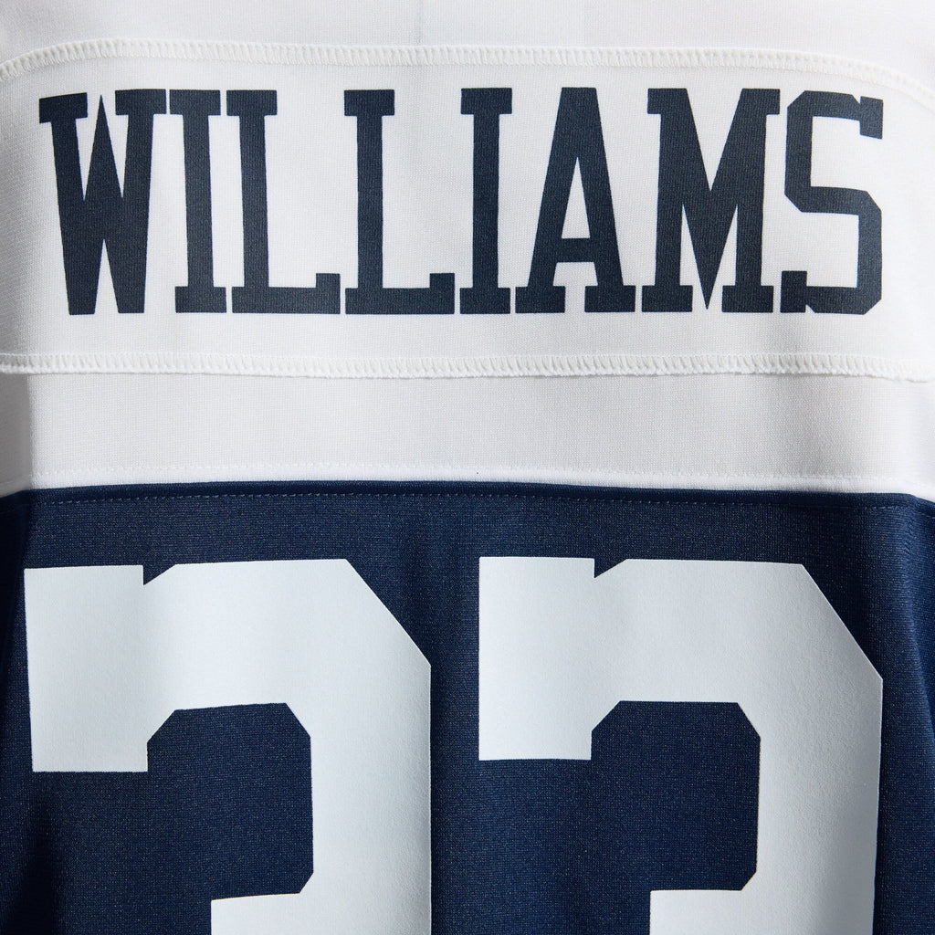 Dallas Cowboys Javonte Williams Navy Alternate Game Football Jersey