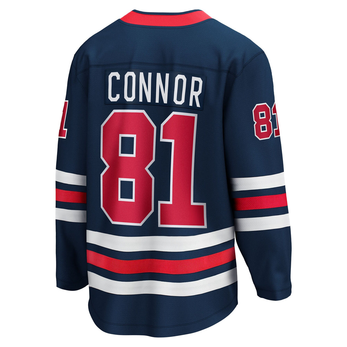 Winnipeg Jets Kyle Connor Navy Alternate Breakaway Hockey Jersey